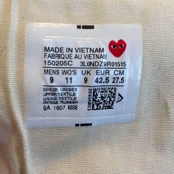 ♥️COMME DES GARCONS♥️PLAY - Picture 9 of 10